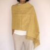 Eri Stole Light Green plain - Image 3