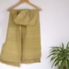 Eri Stole Light Green plain - Image 4